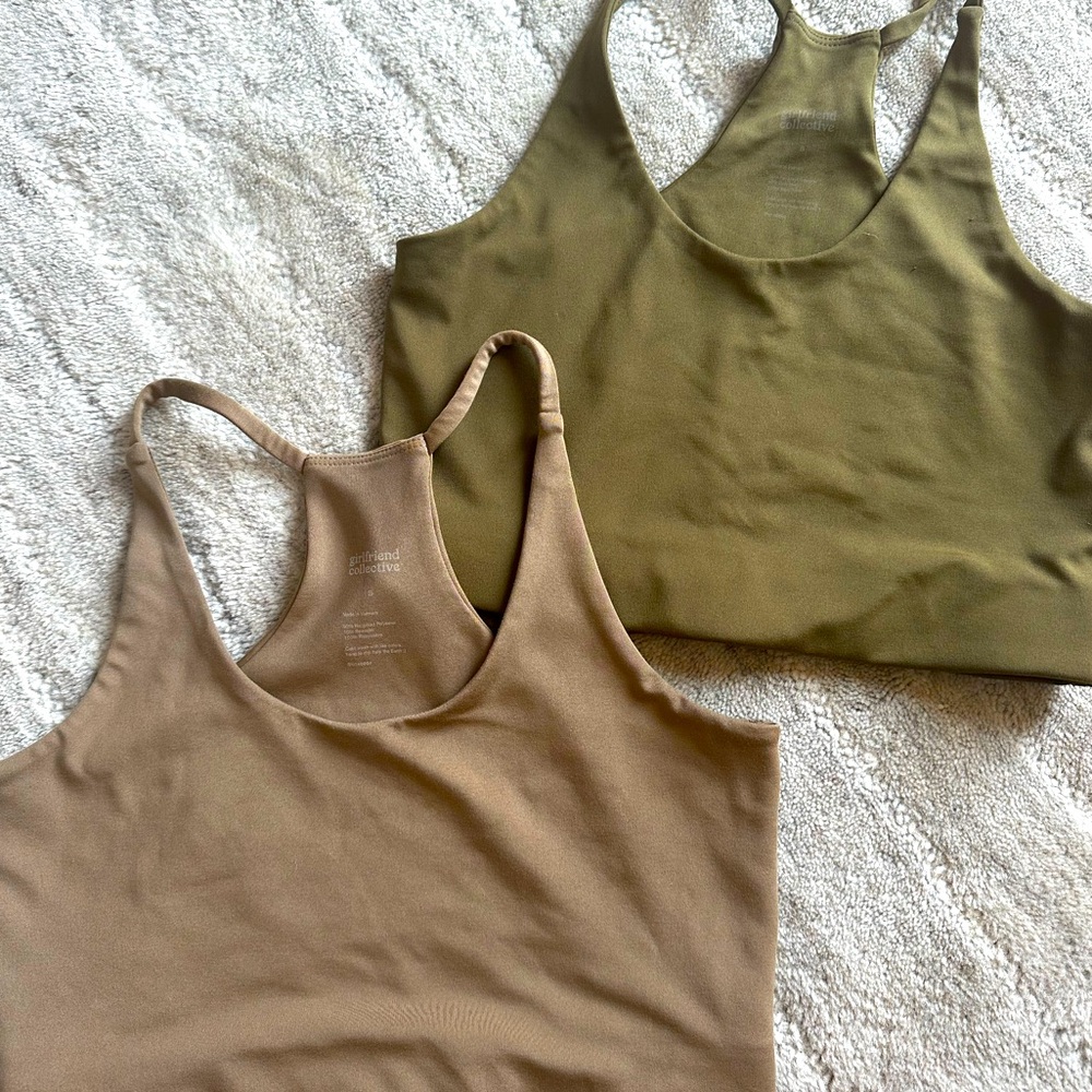 Girlfriend collective sports bra bundle